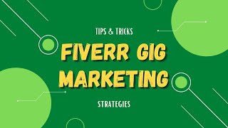 Fiverr Gig Marketing Strategy in 2026 | Digital Learning School