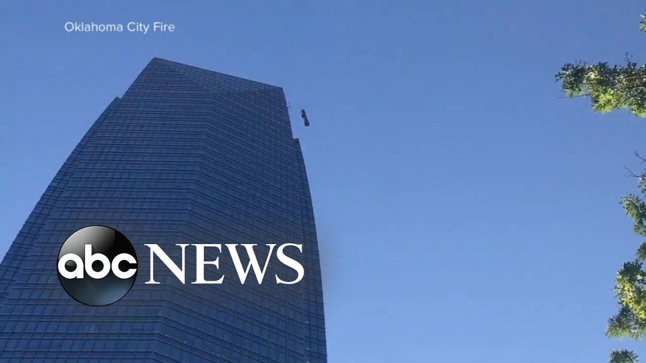 Window washers saved from Oklahoma high-rise