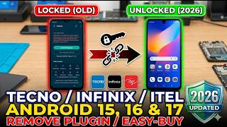 All Tecno/Infinix/Itel Android 15,16,17 Plugin EsyBuy REMOVE 2026 UPDATE