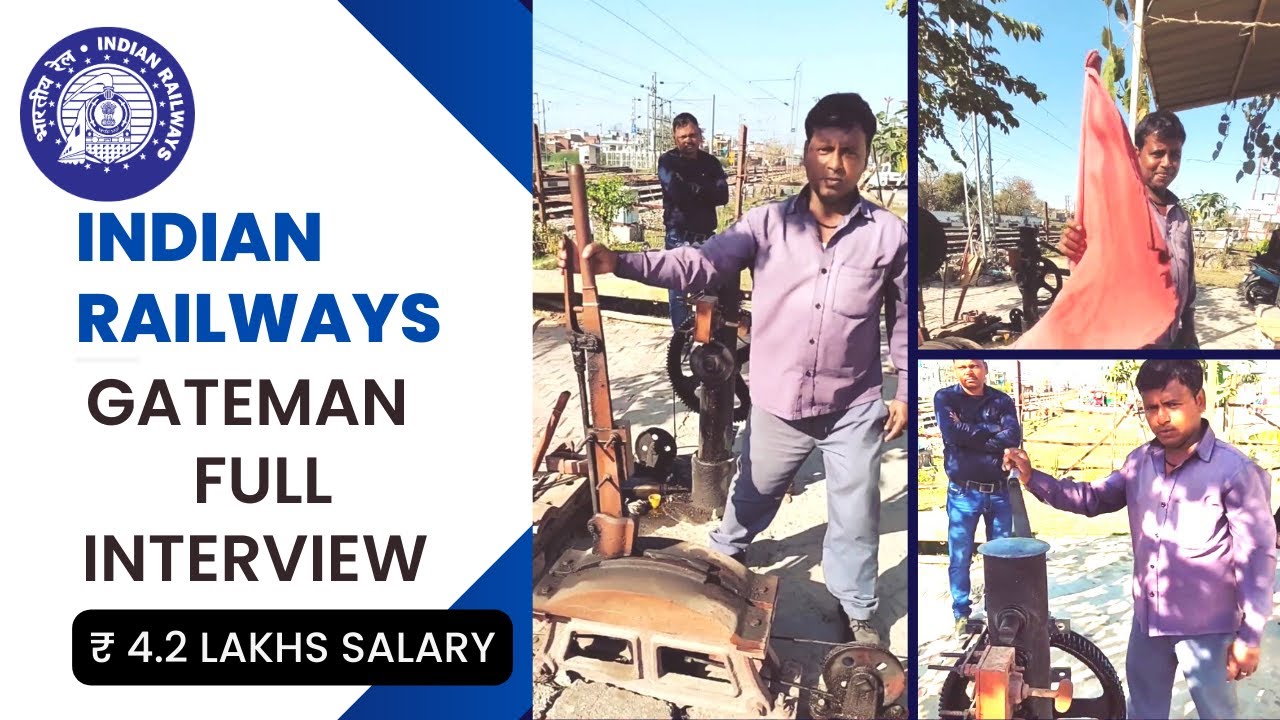1 DAY IN THE LIFE OF RAILWAY GATEMANALL PROCEDURE & DUTIES EXPLAINED DREAM JOB ♥️ INDIAN