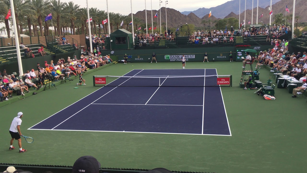 Taro Daniel vs. Cameron Norrie Indian Wells 2018 [R1]