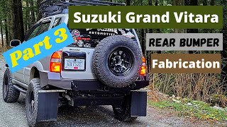 Suzuki Grand Vitara (Escudo) Custom Rear Bumper Build - Part 3 - Valuable DIY Info Included! by Balmer's Workshop 4,663 views 3 years ago 19 minutes