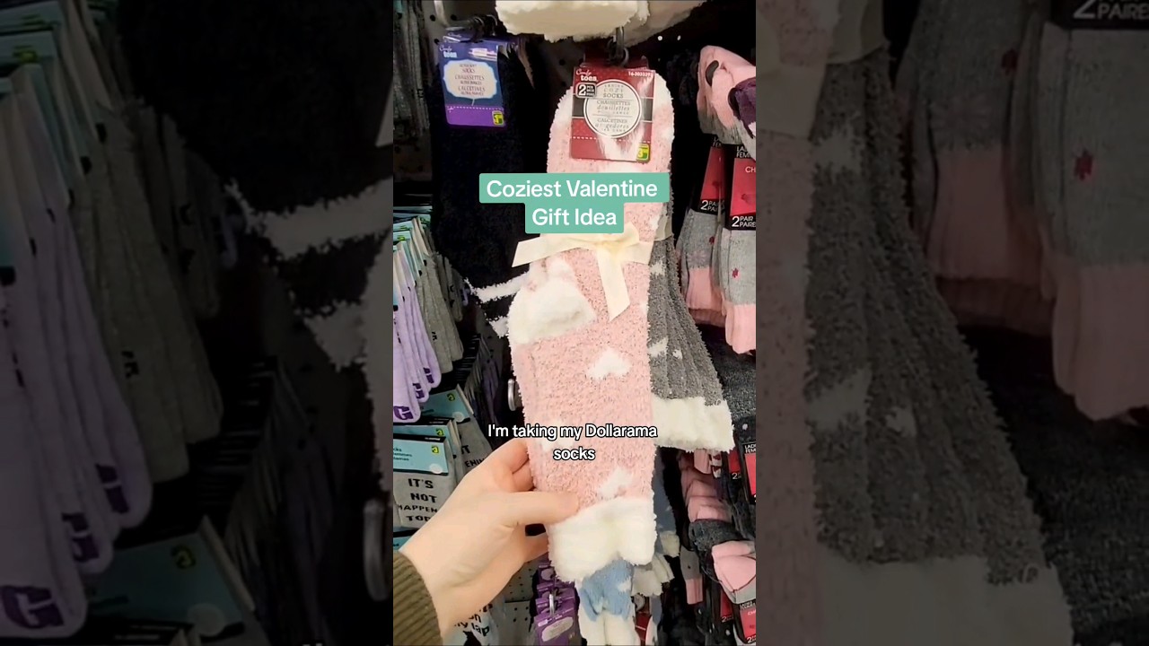 See what I did with these cozy socks 🩷 