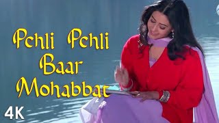 Pehli Pehli Baar Mohabbat | 4K Video | Sanjay Kapoor | Priya Gill | Kumar S | Alka Y |🎧HD Audio