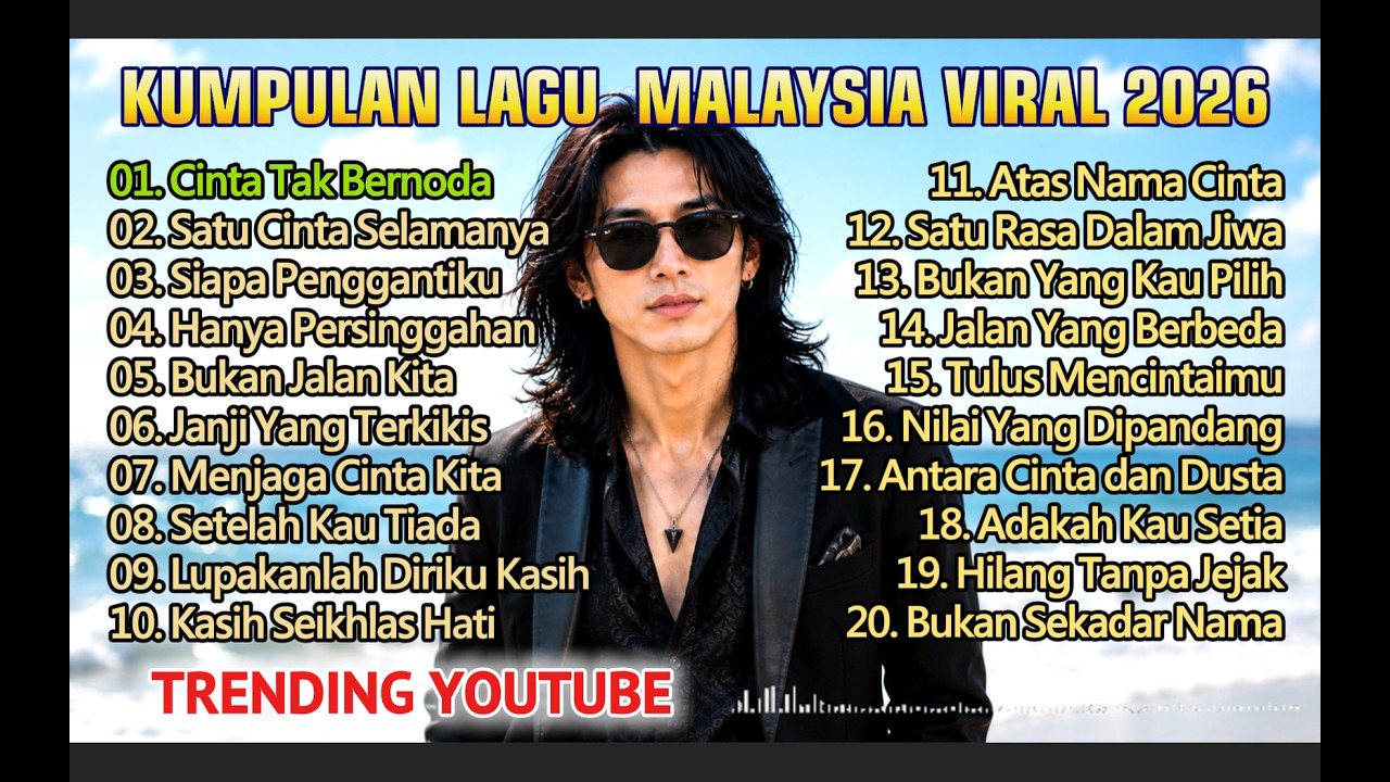 LAGU SLOW ROCK MALAYSIA TERBARU 2026/Paling Sedih Menyayat Hati/Slow Melayu/🎶Cinta Tak Bernoda