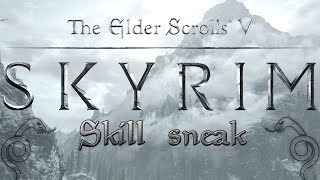 Skyrim - Самая быстрая прокачка навыка Скрытность.