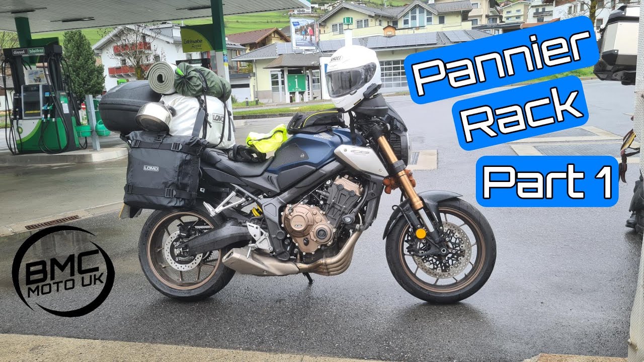 Honda CB650R GIVI luggage rack restoration pt 1 - Givi 1185FZ Rear 