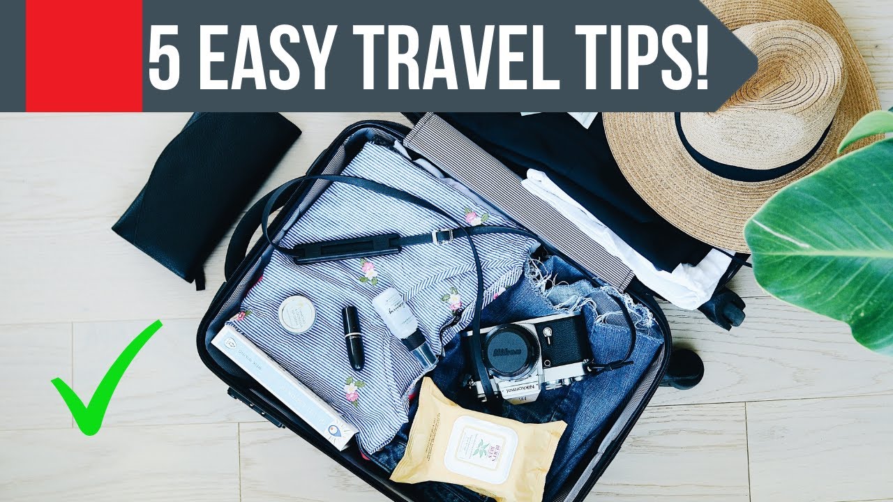 5 Easy TRAVEL HACKS Everyone can Learn | Simple Travel Tips! - YouTube