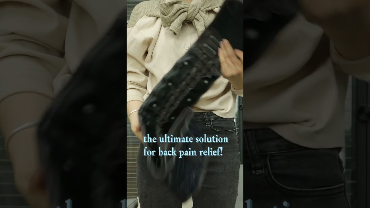Back Pain? Try HONGJING Decompression Back Belt! 
