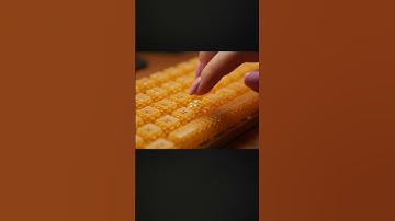 ASMR Typing on a Honeycomb Keyboard -Relaxing Keyboard Experience🍯 #ai #asmr #keyboard #aiart