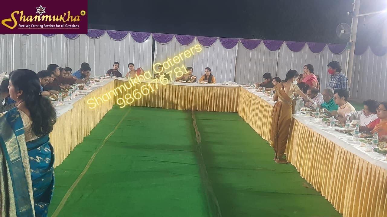 birthday party catering services | shanmukha caterers... Sampradayamina Bhojanam | Wedding Catering Service | Shanmukha Caterers ...