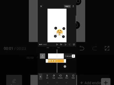How to add sticker animations to your videos using CapCut's keyframes feature?