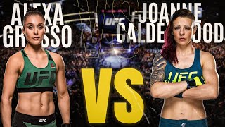 UFC FIGHT NIGHT --INSIDE-- Alexa Grasso vs Joanne Calderwood