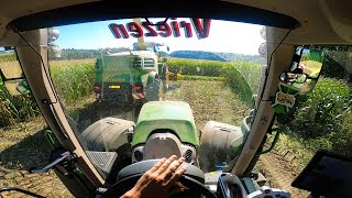 Cab View | Fendt 724 Vario | Mais Silage