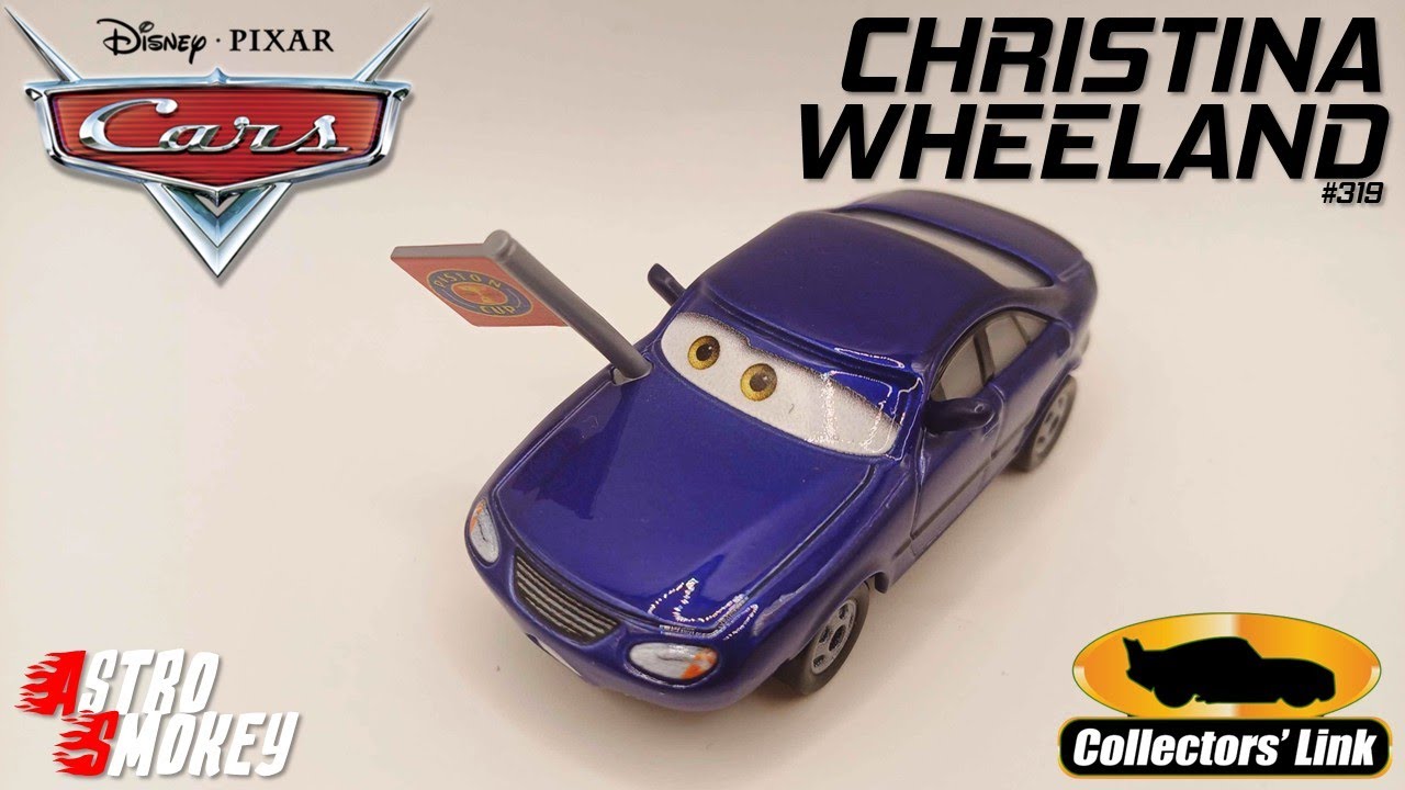 Mattel Disney/Pixar Cars Christina Wheeland (Piston Cup Race Fan