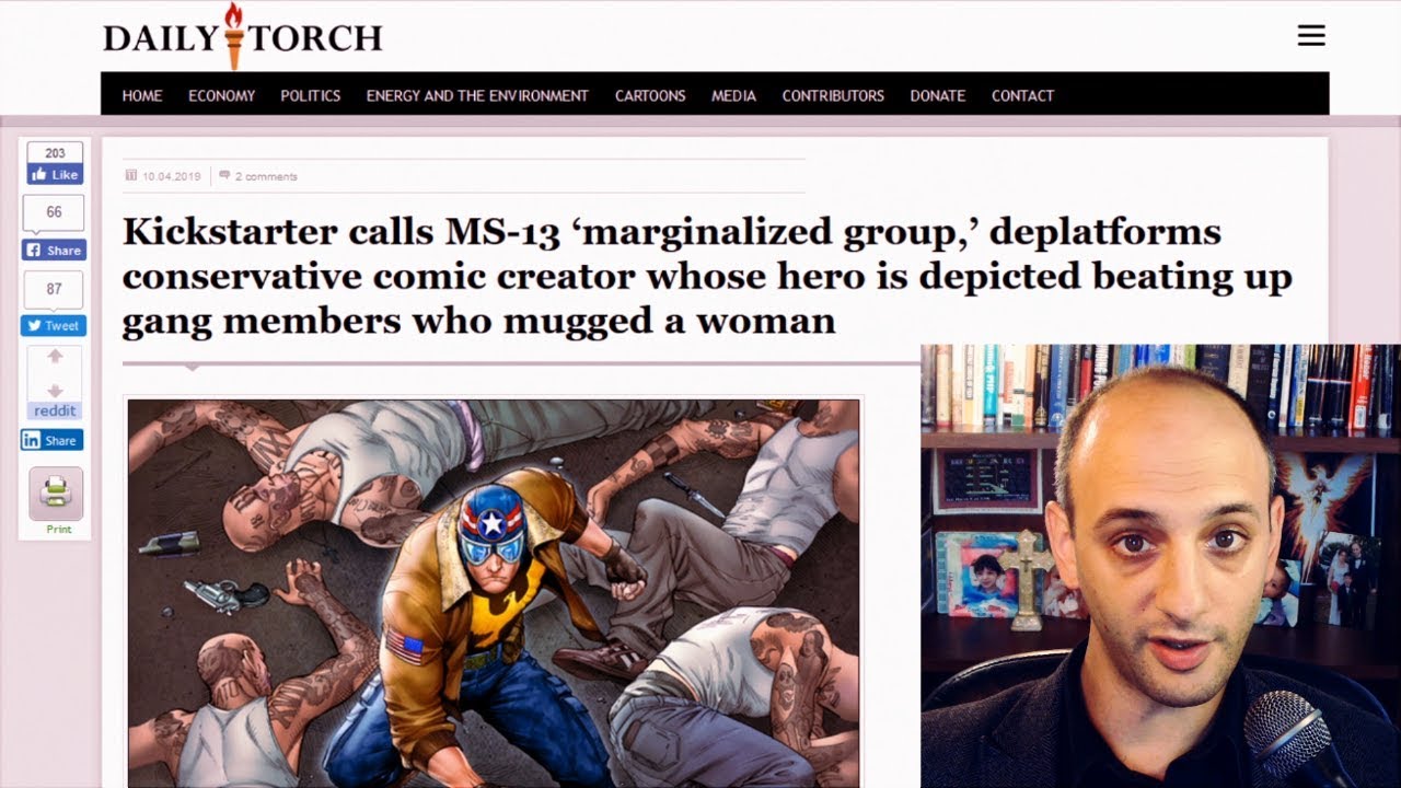 camera iphone 8 plus apk Kickstarter deplatforms comic creator for depicting hero fighting 'marginalized' MS-13 gang