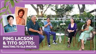 Ping Lacson & Tito Sotto: Reacting to Old Photos | Ciara Sotto