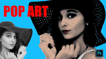 Photoshop Tutorial: How to make a POP ART portrait from a Photo! #GSFXMentor #gsfxmentor