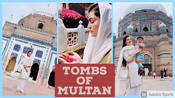 Tombs of Hazrat Shah Rukne Alam Multani and Darbar Bahauddin Zakariya Rahmatullah - Multan Vlog