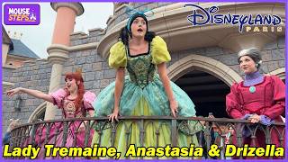 Anastasia and Drizella with Lady Tremaine Villain Encounter - Disneyland Paris 2026 Halloween