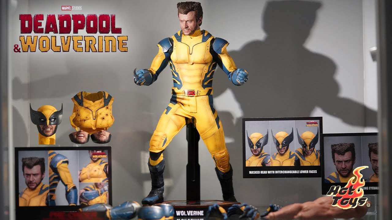 Hot Toys Wolverine Figure Preview | Deadpool & Wolverine - YouTube