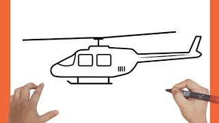 HOW TO DRAW A HELICOPTER
