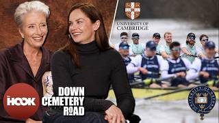 Emma Thompsons Cambridge Vs Oxford Rivarly Was Strong When Filming Down Cemetery Road