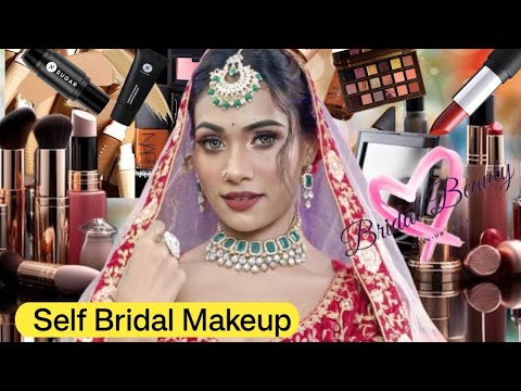 Self Bridal Makeup || Self Bridal Makeup at home ||Kryolan Suprabase pallet | By Sonali dey