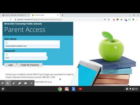 How to Access the Genesis Parent Portal