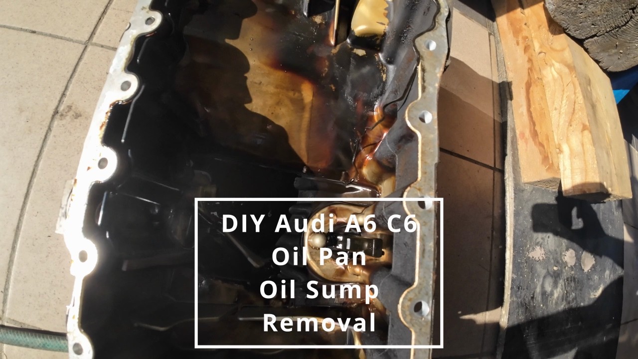 Audi A6 C6 Oil Sump Oil Pan Replacement Guide AudiA6C6 diyautorepair audi-a6-c6-oil-sump-oil-pan-replacement-guide-audia6c6-diyautorepair