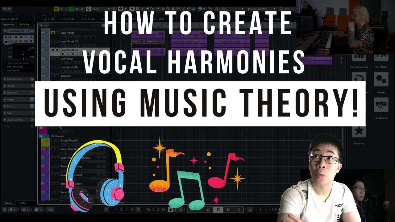 How To Create Vocal Harmonies With Music Theory Reaction Youtube