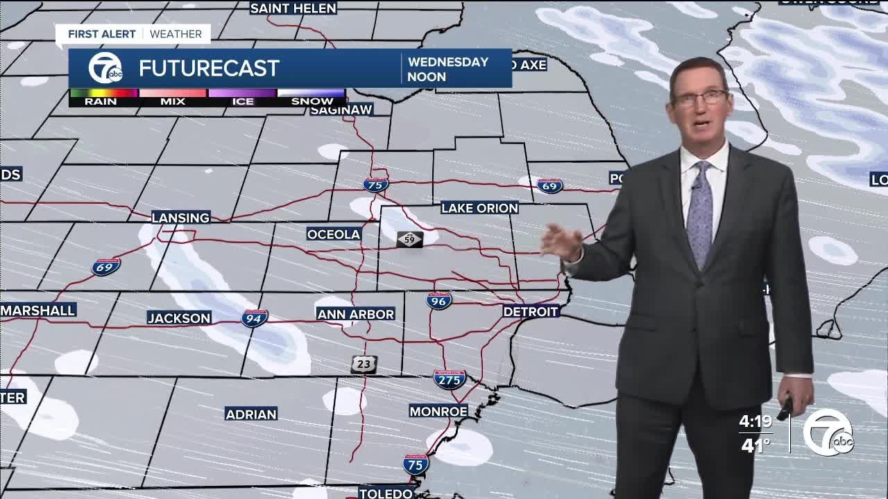 Rain to snow tonight - YouTube