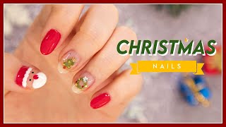 Easy CUTE Christmas Nail Art for Beginners! screenshot 2