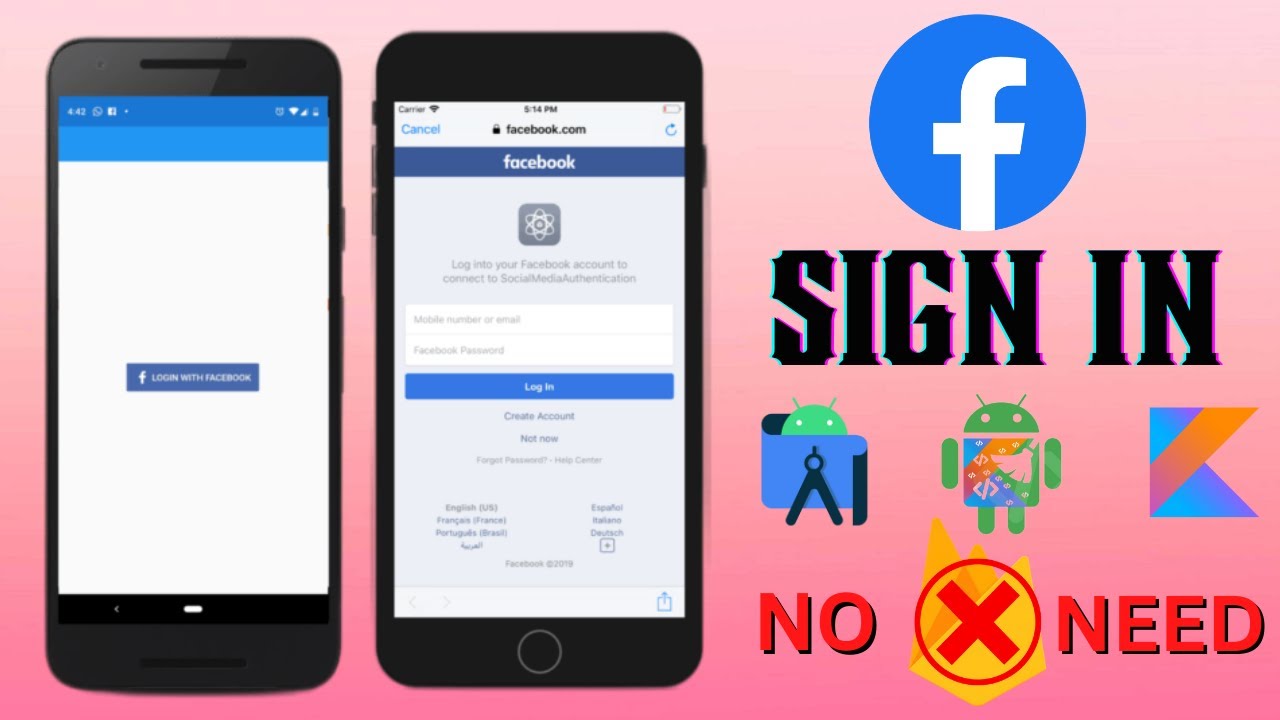 Guides on how to use Facebook login kit on Android apps — Ekene