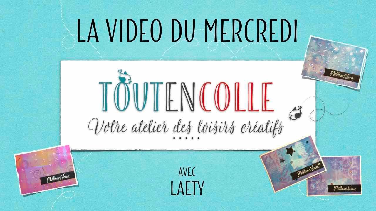 Tutoriel #11 : Peinture Allégro et box de janvier scrapbooking tiendas