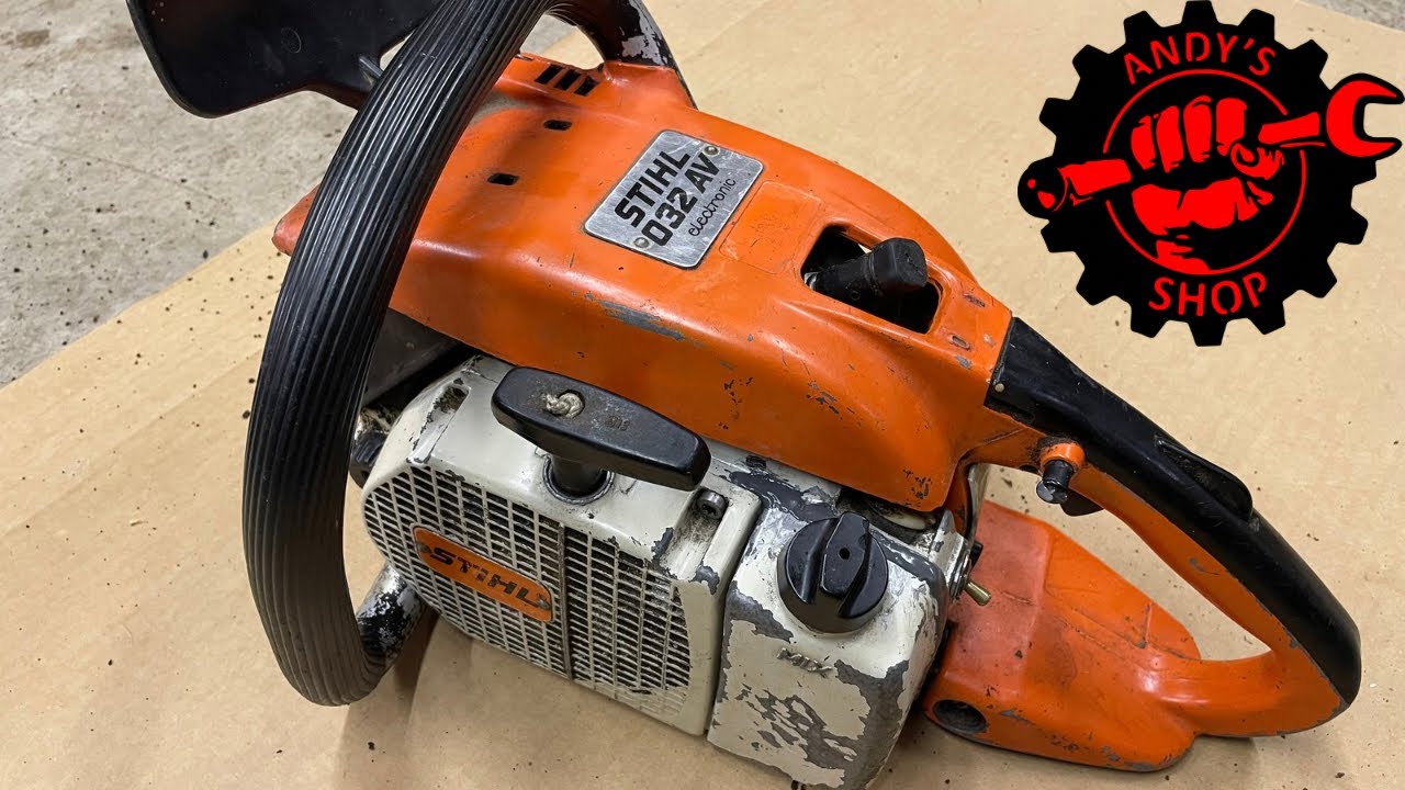 Stihl 032AV Leaky Gas Tank - YouTube