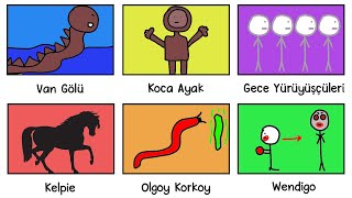 Tüm Korkunç Efsanevi Yaratıklar Şehir Efsaneleri Açiklandi