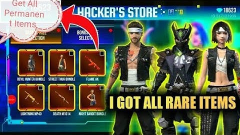 New Hacker Store 5.0 || Free Fire New event Hacker store || Free Fire Hacker store