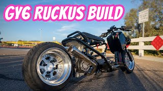 The Honda Ruckus Gy6 Build Is Complete Overview And Walkaround