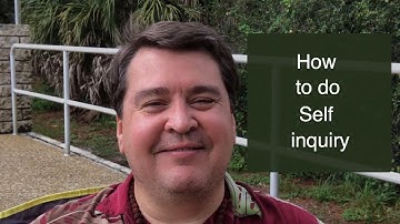 How to do self-inquiry / self-enquiry || #selfenquiry #selfinquiry #whoami #atmavichara #nonduality