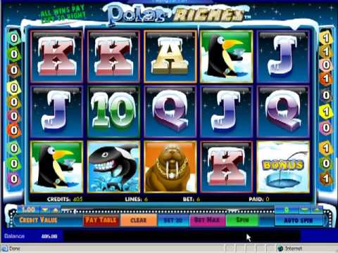 Polar Riches Slot at Coral Casino