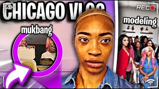 | VLOG ERA 📸‼️ | THEY HATED EKANE MAKEUP 😨 | MINI MUKBANG 🍴