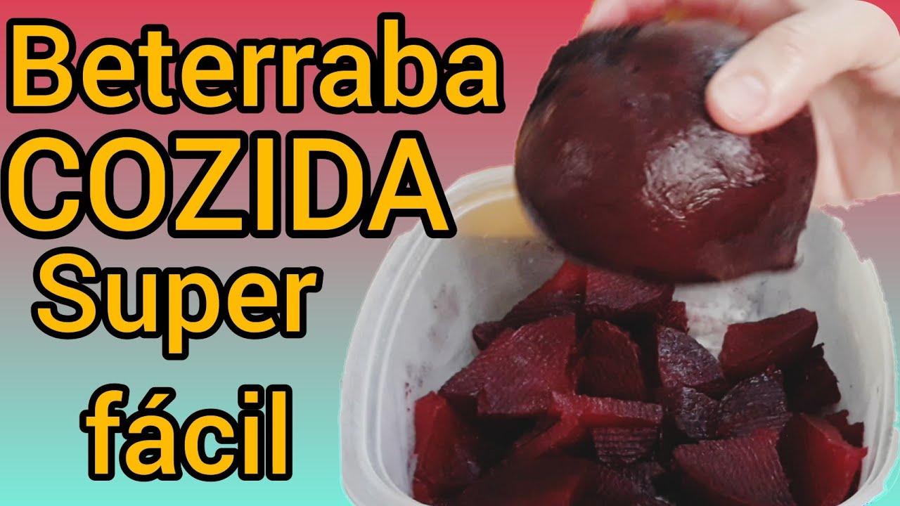 COMO COZINHAR BETERRABA RÁPIDO, COM ECONOMIA SEM PERDER OS NUTRIENTES # ...
