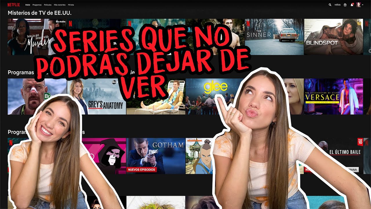 8 SERIES DE NETFLIX QUE NO PODRÁS DEJAR DE VER | Natalia Merino - YouTube