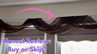 This Sheer Window Scarf Instantly Upgrades a Room 👀