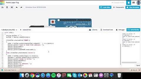 sketch that allows a user to access data in EEPROM using the serial monitor