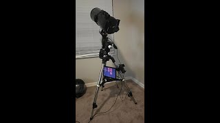 Explore Scientific iEXOS-100-2  Equatorial GoTo Mount Testing