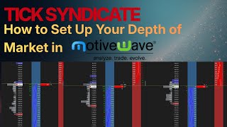 How To Set-Up Your Depth Of Market In Motivewave