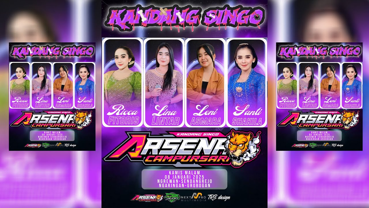 ::: LIVE ARSENA CAMPURSARI WEDDING PUTRI & IRFAN IN NGREWAN - SENDANGREJO :::