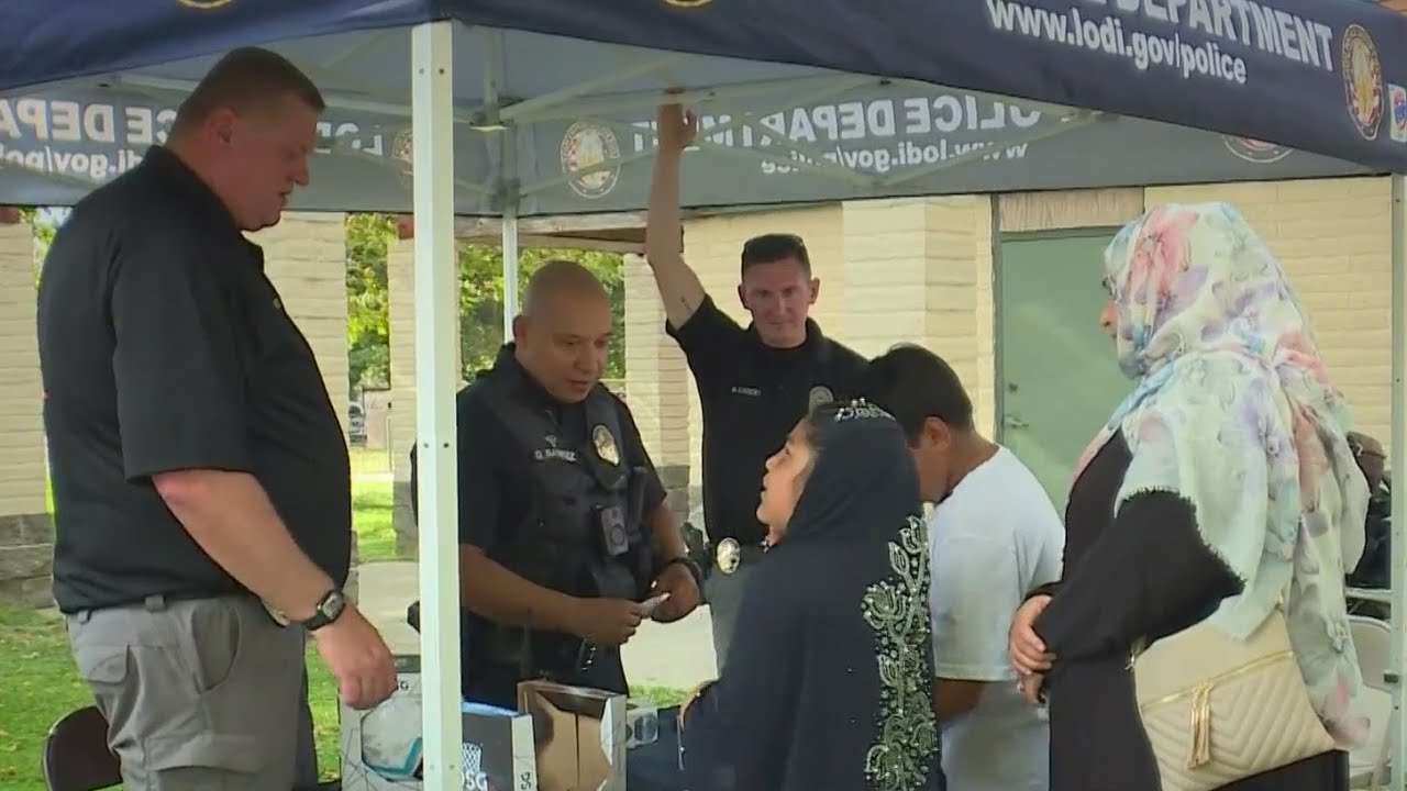 Lodi Police participate in National Night Out